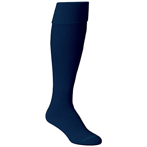 Twin City Team Sock Solid Youth Shoe Size 12-4 Navy SM