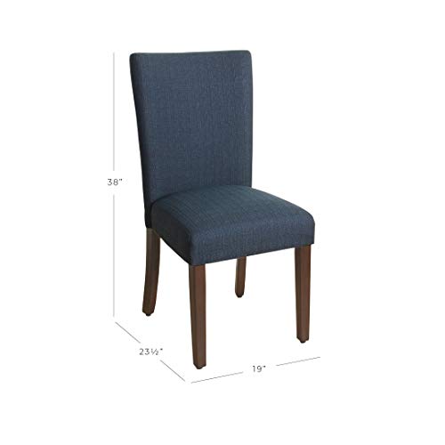 Image of HomePop Parsons Dining Chair - Dark Blue (Single Pack)