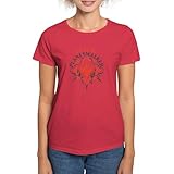 CafePress Magic Planeswalker T Shirt Womens Cotton Dark T-Shirt Red