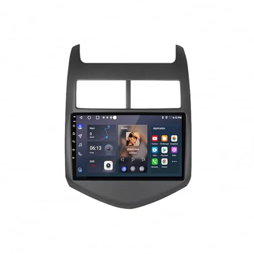 Traceur GPS Voiture 8 Nuclear 4G 64G Navigation Europe pour Chevrolet Sonic 2011-2015