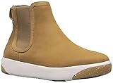 Bogs Womens Kicker Chelsea Leather Boot Snow, Sahara, 8.5