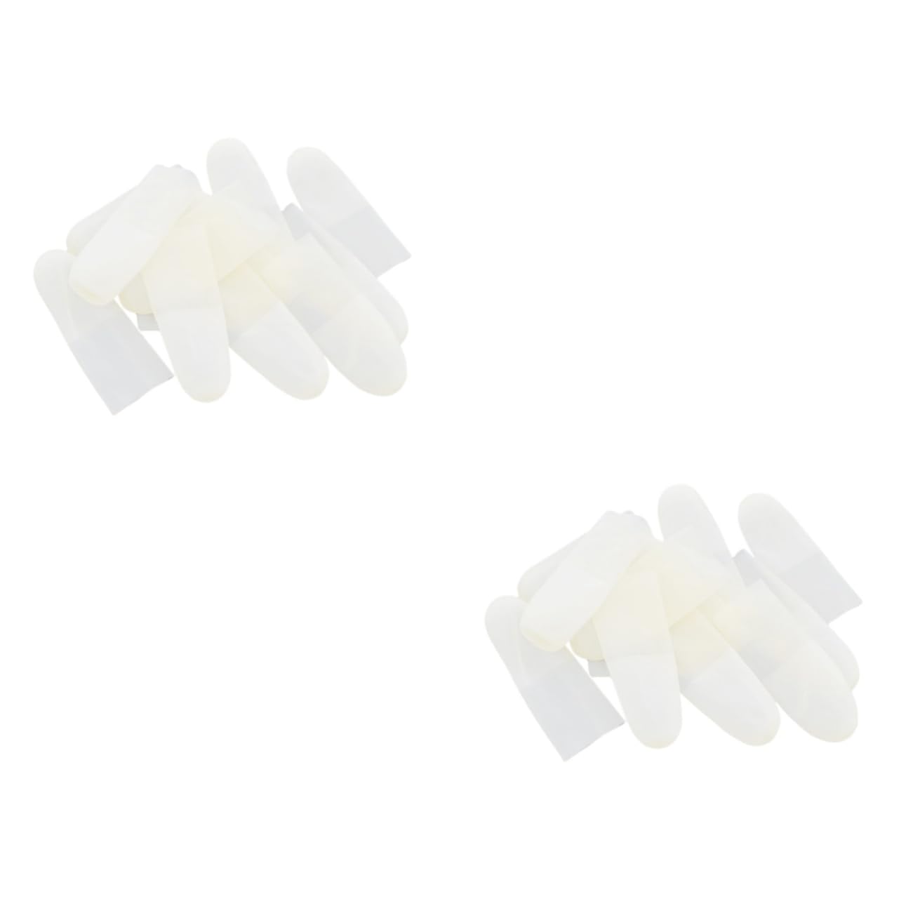 Gogogmee 2sets Fingertip Protectors Blue Anti Static Disposable for Semiconductor Photoelectric Work 150pcs*2