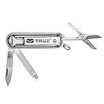 True Utility NailClip Kit - Keyring Manicure Travel Set - Nail Clipper, Scissors & Nail File