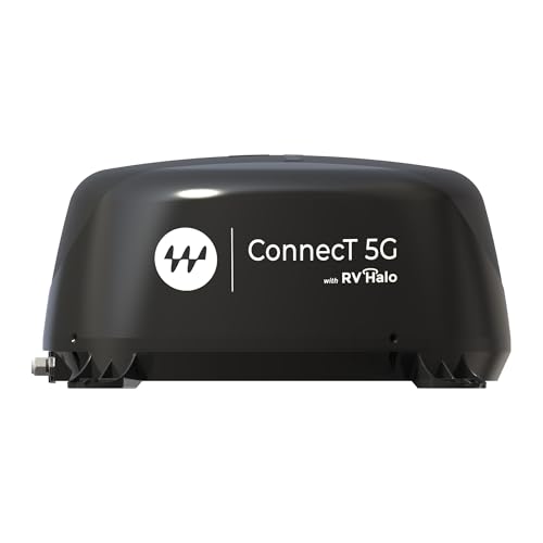 Winegard Connect 5G WF2-5G1 – Outdoor 5G Router with HDTV Antenna, Long-Range Wi-Fi, GPS & Bluetooth, Starlink Compatible