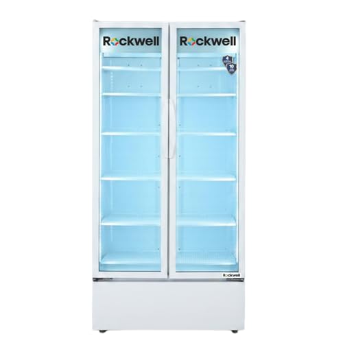 Image of ROCKWELL RVC1100 Large Capacity Visi Cooler, Bright LED | Fast & Even Cooling, Power-Saving System, 4 Year Warranty, Built for Heavy-Use Retail & Commercial Stores