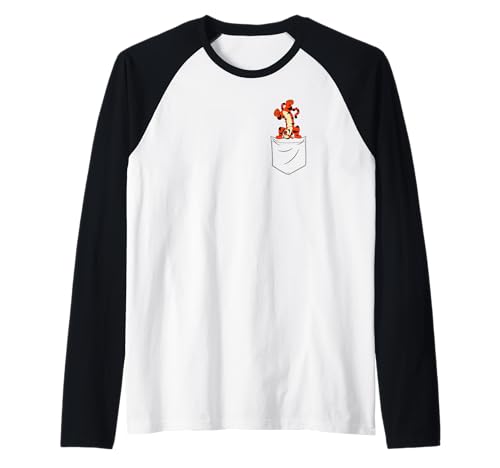 T-shirt baseball raglan Winnie l'Ourson Tigrou Disney haut coton