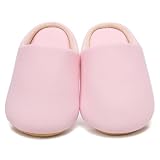 [gitzing] 室内履きルームシューズ 冬用スリッパ 防寒 男女兼用 室内スリッパ 滑り止め付き 洗濯可能 防寒暖かい