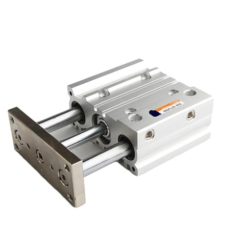 Cilindro de tres ejes con varilla guía MGPM12 40Z para evitar torsión neumática 6