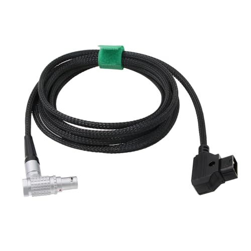 Cable de alimentación trenzado de 6 pines con conector D-tap para cámaras Red DSMC2 3