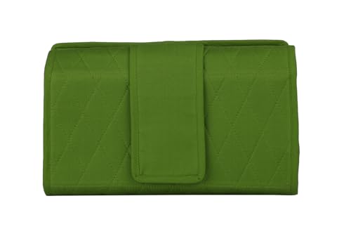 Image of Craft Folding Kit - Portable Soft Storage - Crafts, Sewing, & Quilting Organizer Green