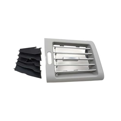 Rejilla de ventilación cromada W251 de regulación fluida para aire acondicionado gris