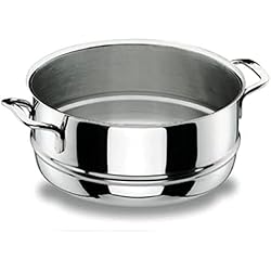 Cacerola Gourmet Lacor - 90424 - Cacerola Vapor Gourmet 24cm Inox