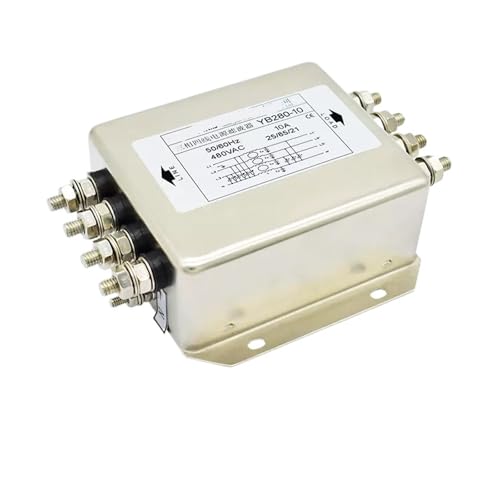 Filtro de potencia trifásico antiinterferencias YB280-10A para servoaccionamiento
