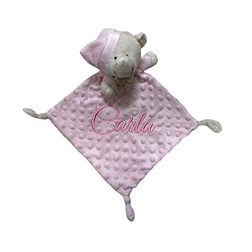 variouss Dou Dou para Bebé Personalizado con su Nombre Bordado, Regalo para bebé Recien Nacido Ideal para Cochecito o capazo