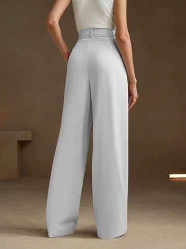 Image of KERI PERRY Trousers for Woman Pants Women's Formal Office Korean | Black Beige Track Pant | Straight | Cotton Spandex Stretchable Trouser | High-Waisted Bottom Wear