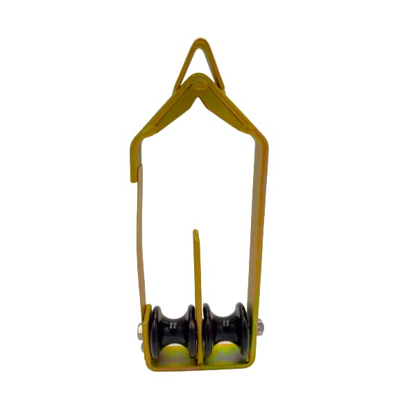 Ruegg MFG DUAL Overlash Cable Rollers CATV Aerial Tools (5 Pack) - Aerial Cable Rollers Lineman Tools - RD-RO100