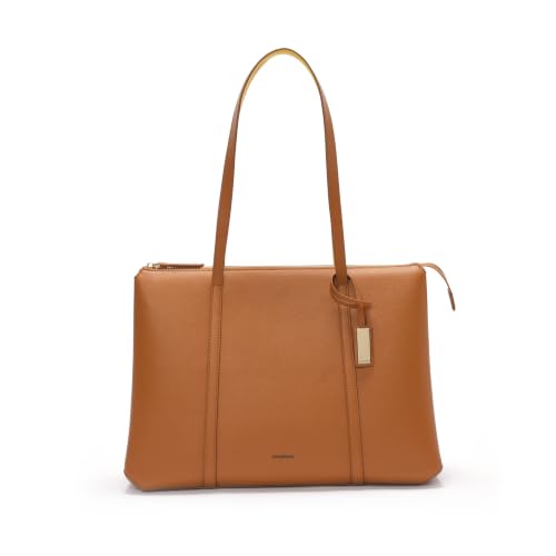 MOKOBARA Easy Going Tote 17L Laptop Bag 14 Inch Office Travel Handbag Tan