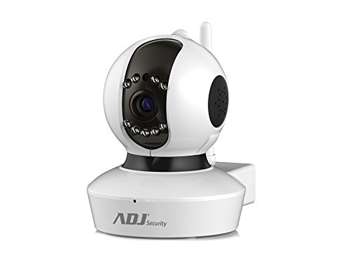 ADJ 700-00060 Telecamera Angel HD Wi-Fi per Videosorveglianza, Bianco