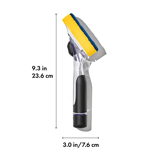 Oxo New Good Grips Soap Dispensing Dish Scrub​ #TOP1