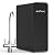 Ecoviva Under Sink Reverse Osmosis Water Filter, 8 Stage Tankless Reverse Osmosis System Reduce PFAS, RO & Filtered Water Options, 600GPD 2.5:1 Pure to Drain RO System, Filter Life Monitor Black