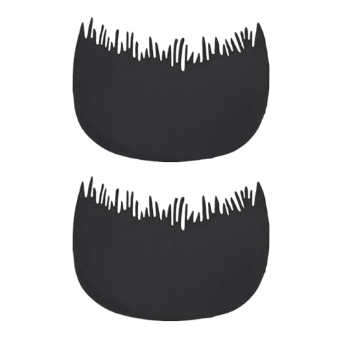 Hairline Optimizer Peine Negro Portátil 2 Piezas miniatura 1