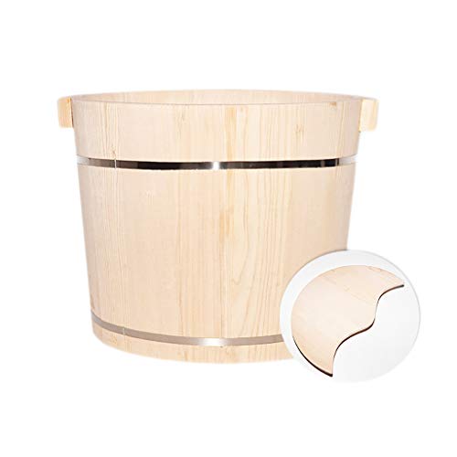 Baño de pies de madera para pedicura 30cm