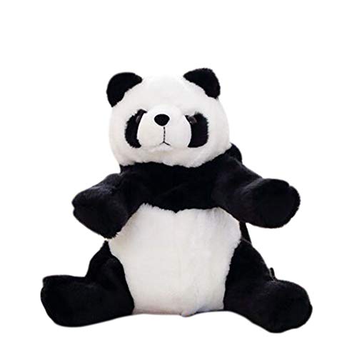 Classicoco Sac à Dos, Filles de garçons Tout-Petits, Durable, Portable, Grande capacité Refroidir, Cartoon 35x22cm Sac à bandoulière Panda Sac à Dos Poupée Animal en Peluche pour garçon