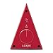 LOXJIE A10 Desktop Stereo Power Amplifier Digital Class-D High-Power Audiophile Level Amp Chip TPA3116 (Red)