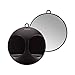 Produktbild T4B LUSSONI Schwarze Großer, Leichter, Praktischer Und Professionelle Friseurspiegel 29 cm Für Friseursalon und Make-Up Zubehör, Für Damen und Herren