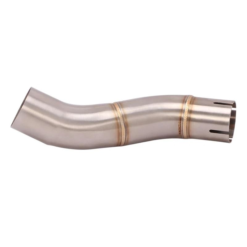 Tube de raccordement central moto 51 mm améliorant le flux de gaz