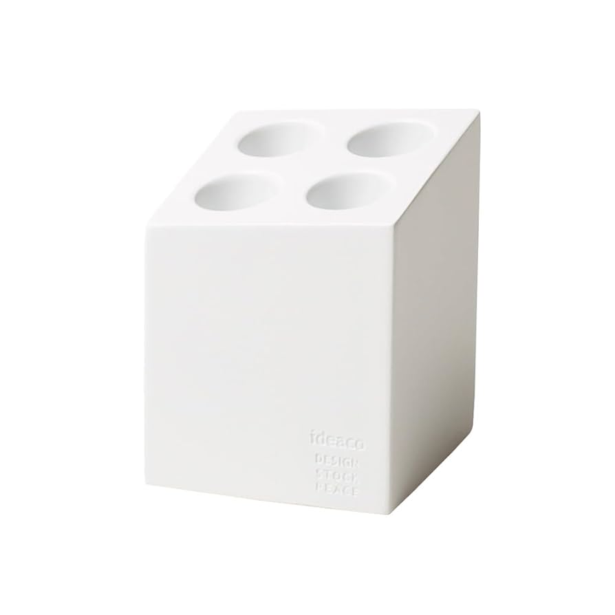 ideaco(イデアコ) 傘立て マット ホワイト 4本挿し mini cube Amazon|ideaco(イデアコ) 傘立て マット ホワイト 4本挿し mini