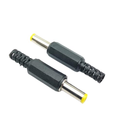 10 conectores macho DC 5.5x2.5mm kit miniatura 2