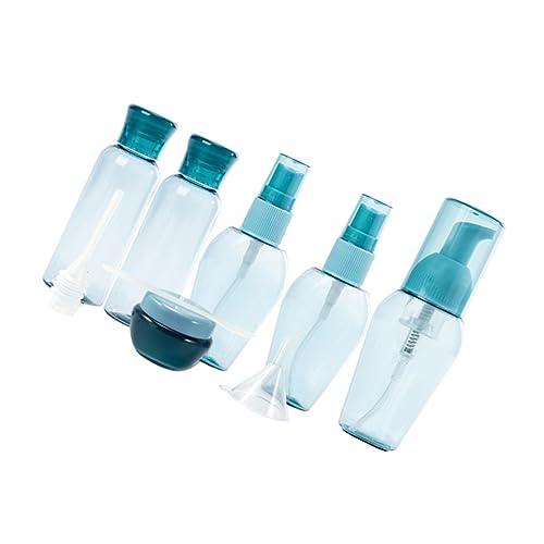 PATKAW 1 Juego Embotellado Pasta Loción En Aerosol Planta Botella De Agua Botellas De Agua Aisladas Mini Botellas De Spray Dispensador Colgante Perfume Vendido Rociar Páginas Blue
