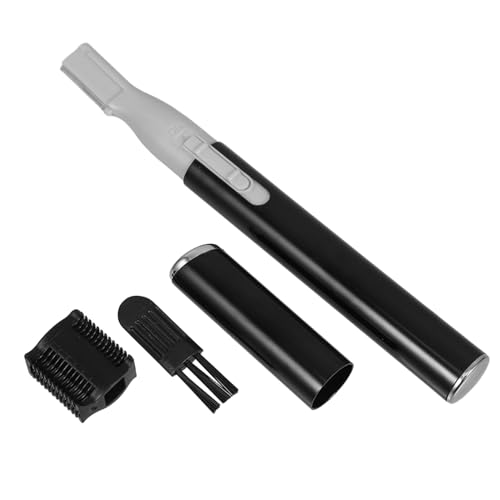 FOMIYES recortador de cejas damas eyebrow razor lady shaver Afeitadora de cejas Afeitadora de precisión mini afeitadora para mujer Eliminación facial delineado de cejas corte de ceja Black