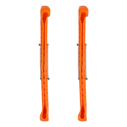 Skate Vane/Wing Protectors, Ice Skate Vane/Wing Covers, Guards for Ice, Lightweight & Practical, Effectively Protect, Durable & Reliable, Suitable for Hockey or (Orange)