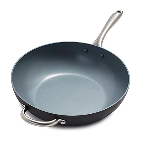 GreenPan Lima PFAS-Free Wok pan Cover