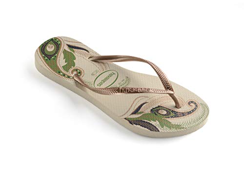 Image of Havaianas womens Slim Brasil Prep Flip-Flops