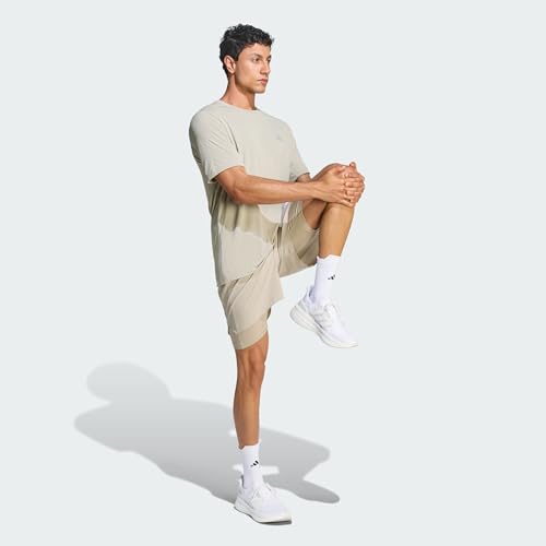 adidas Herren Adi365 Running Essentials Shirt, Wonder Cargo, S – Ansicht 4