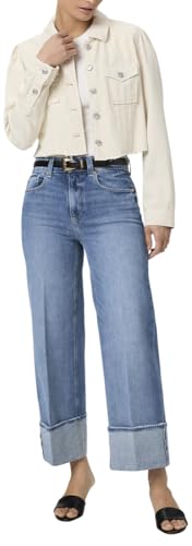 PAIGE Women's Cropped Pacey Jacket with Raw Hem2