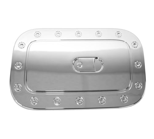 Razer Auto Triple Chrome Gas Door Cover for Long Truck Bed ONLY! (Chrome) for 2015-2017 Chevy Colorado & 2015-2017 GMC Canyon