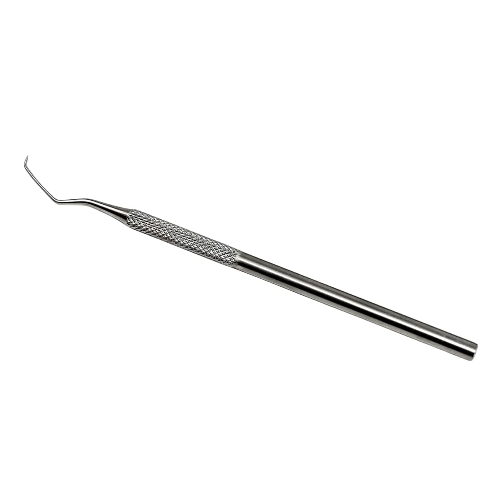 Dental Care Tool to Remove Plaque and Tartar at Home Made of Stainless Steel with Precision Tips Knurled Handle Design for Firm Grip to Remove Teeth Stain Pet Oral Hygiene Care (Explorer #17A)