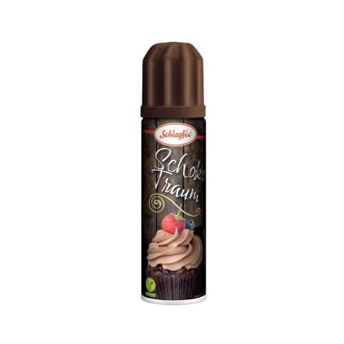 Hobbybäcker Schlagcreme vegan, Schokotraum, sprühfertig, 200 ml