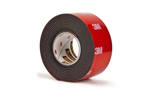 Scotch Mounting, Fastening & Surface Protection 3M Scotch Extreme Mounting Tape, 1 by 60-Inch, Black (414P)