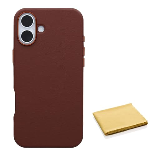 Coque OtterBox Symmetry iPhone 16 Plus résistant aux rayures avec cuir végétal