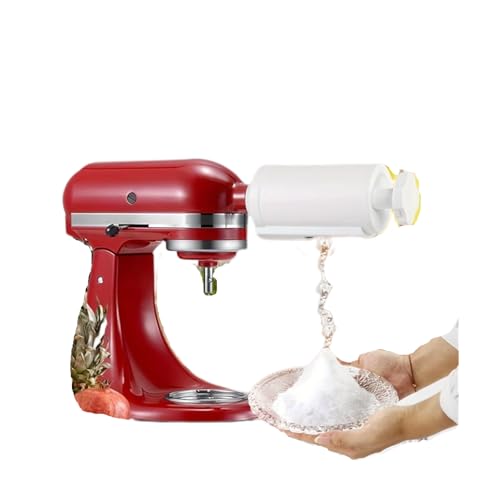 Ice Shaver Attachment for KitchenAid Stand Mixer, Makes Snow Cones and Crushed Ice