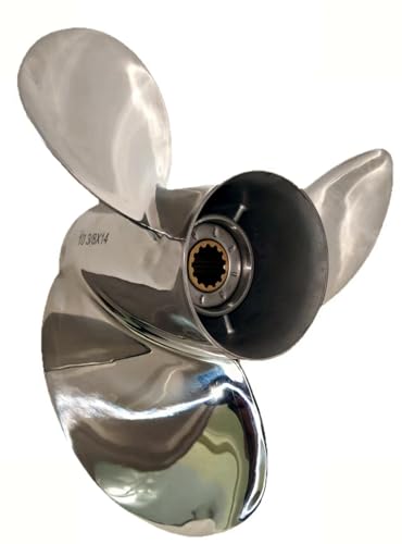Stainless Steel Outboard Boat Propeller for Mercury Engines