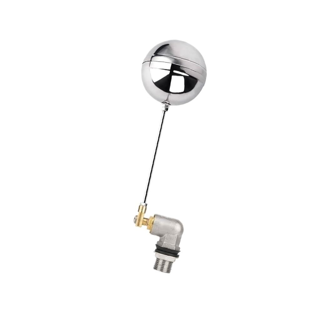 Float Ball Valve 1pc 201 Stainless Steel Float Valve DN15 DN20 DN25, Quick-Open Floating Ball for Pool(20)