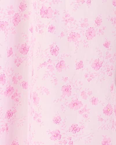 Slenderella Floral Tailored Brushed Polycotton Long Sleeve Pyjamas