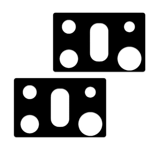 TroveKitch 2PCS Gas Stove Top Protector Compatible With Samsung Model NX60A6311SS 30inch Gas Range Mat, Ultra Thin 0.3MM Thickness, Reusable, Non-Stick and Easy to Clean