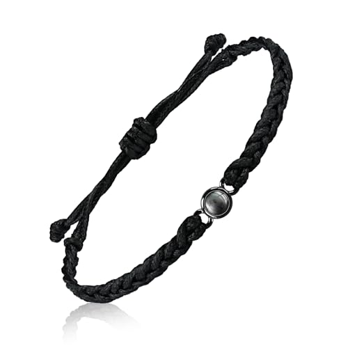 Custom Bracelets with Picture Inside, Picture Bracelet Personalized Photo, Memorial Gifts for Loved One